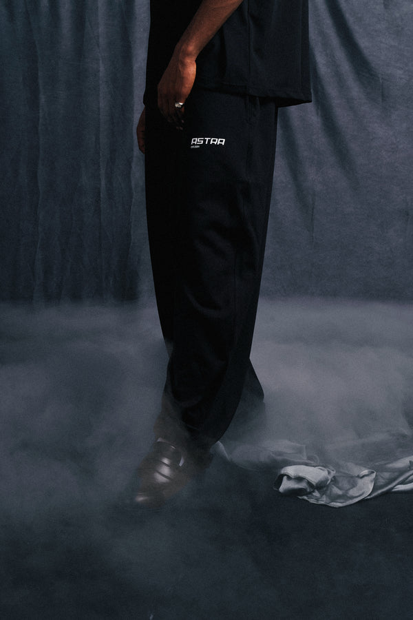 Baggy Fit Pants In Black